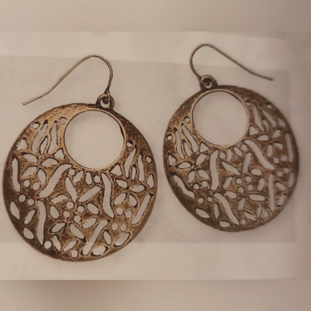NEW! Premier Designs-Old World Fishhook Earrings